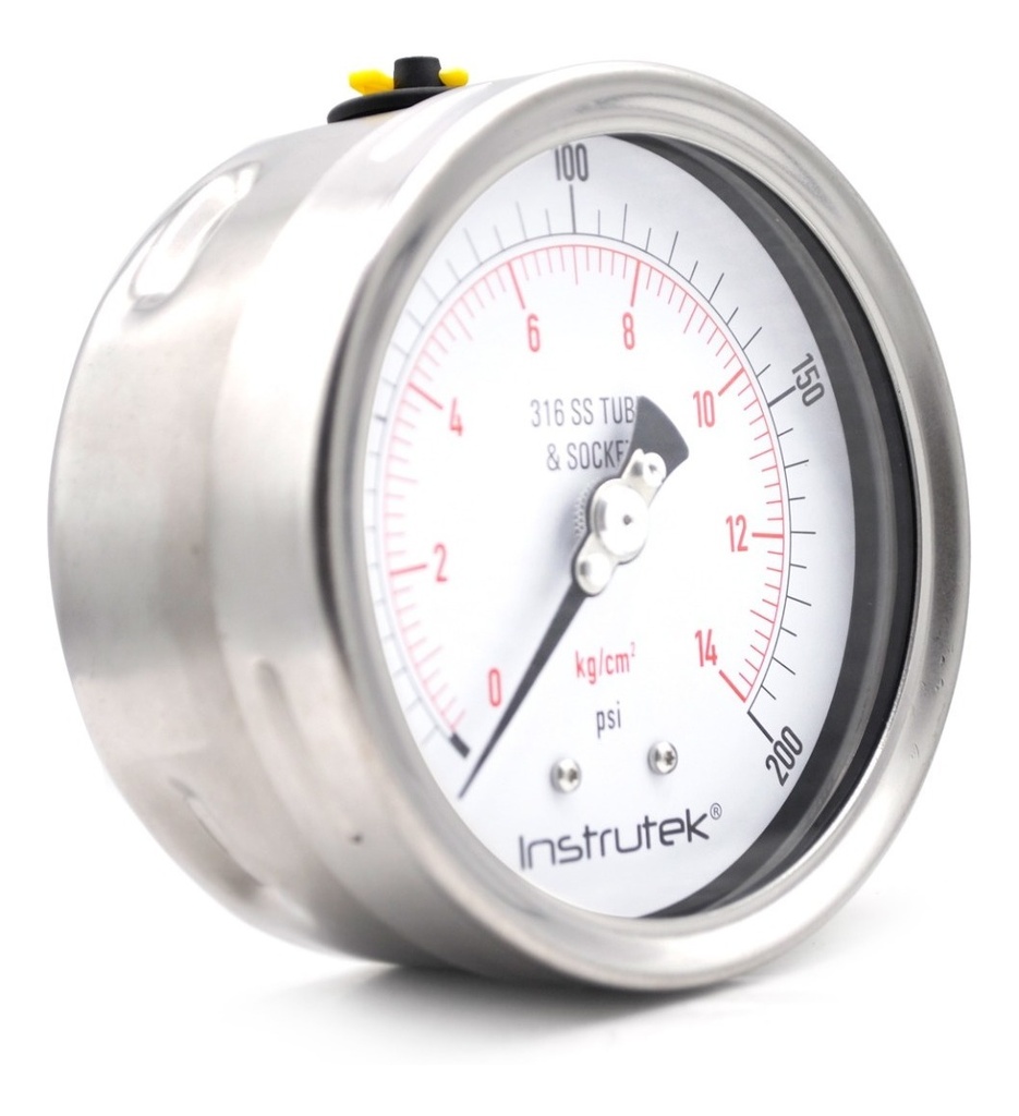 Buy Filter Pressure Gauge, 1/4 NPT Low Mnt 0-60 Psi Online At Lowest Price In India. 1288311139 - Foto 11